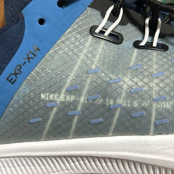 NIKE EXP-X14 Running Shoes | Men’s Size 7.5 | Style A01554-401 Blue Navy Ice - Picture 15 of 15